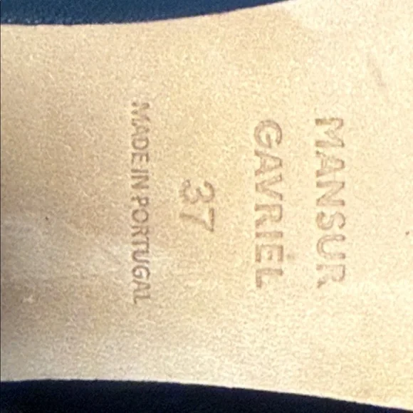 Mansur Gavriel Glove Boots Black Lambskin Leather SZ 7 - Picture 12 of 12